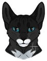pantherstripe bust (shaded)